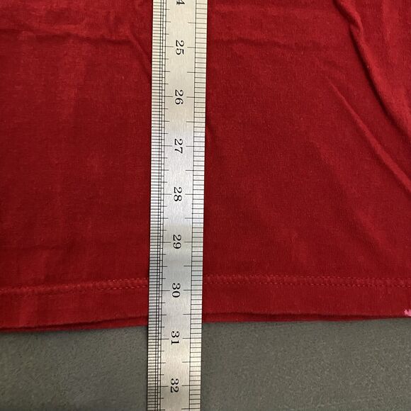 Minnie Mouse Shirt Adult XL Red Disney Designs Tank Graphic Front Back‎ Spellout - Picture 10 of 11